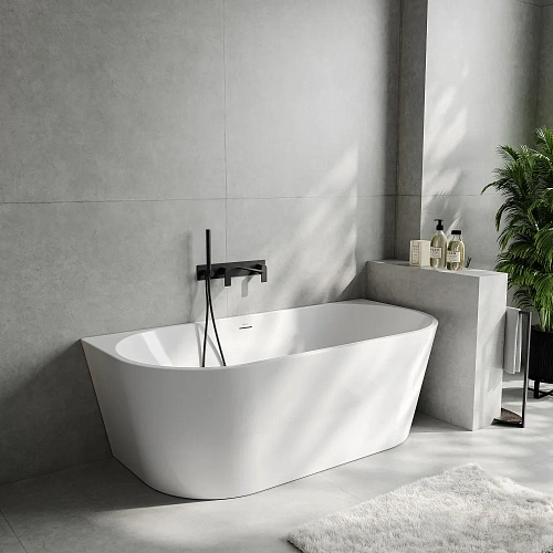 Акриловая ванна ABBER AB9503-1.8 белая Акриловая ванна ABBER AB9503-1.8 белая