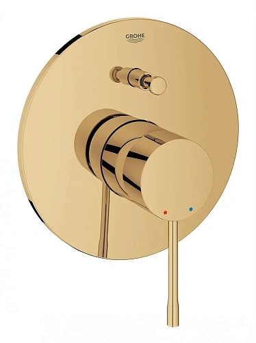 Смеситель для ванны GROHE Essence New, холодный рассвет глянец (19285GL1) внешняя часть Смеситель для ванны GROHE Essence New, холодный рассвет глянец (19285GL1) внешняя часть