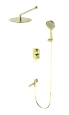 Душевая система Wonzon & Woghand встраиваемая, брашированное золото (WW-88939010-BG) Душевая система Wonzon & Woghand встраиваемая, брашированное золото (WW-88939010-BG)