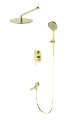 Душевая система Wonzon & Woghand встраиваемая, брашированное золото (WW-88939010-BG) Душевая система Wonzon & Woghand встраиваемая, брашированное золото (WW-88939010-BG)