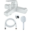 Смеситель для ванны OneLife P02-300w белый Смеситель для ванны OneLife P02-300w белый