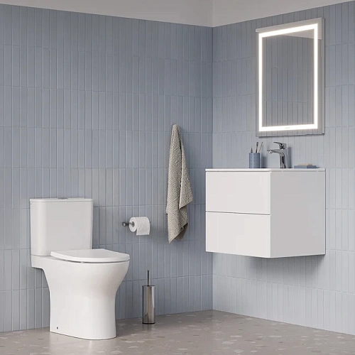 Унитаз напольный IDDIS Zodiac (ZODRDSEi24) с сиденьем безободковый с системой смыва Торнадо Унитаз напольный IDDIS Zodiac (ZODRDSEi24) с сиденьем безободковый с системой смыва Торнадо