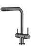 Смеситель для кухни Splenka S70.61.09 с подключением к фильтру, графит