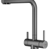 Смеситель для кухни Splenka S70.61.09 с подключением к фильтру, графит Смеситель для кухни Splenka S70.61.09 с подключением к фильтру, графит
