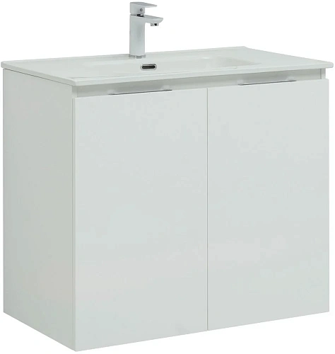 Комплект мебели Aquanet Алвита New 80 2 дверцы, белый матовый 00274207 Комплект мебели Aquanet Алвита New 80 2 дверцы, белый матовый 00274207