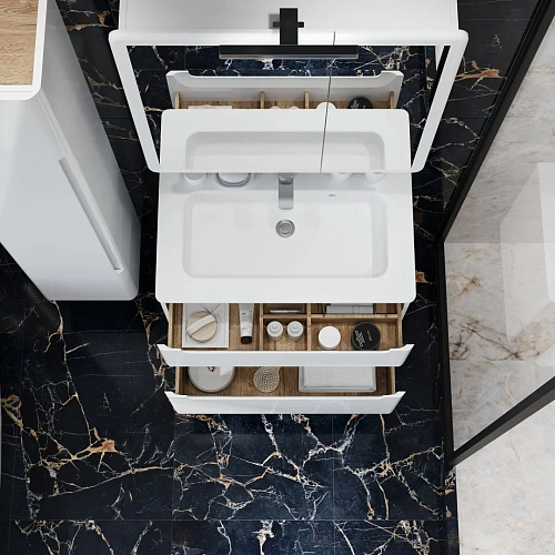 Тумба под раковину BRIZ Эстель т18-70 под раковину Прато 221 03-18070-16 00 БЕЛ белый Тумба под раковину BRIZ Эстель т18-70 под раковину Прато 221 03-18070-16 00 БЕЛ белый