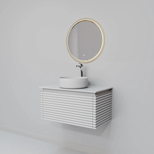 Комплект мебели ArtDecco Jacqueline 80 AJC08W34S3MF белый Комплект мебели ArtDecco Jacqueline 80 AJC08W34S3MF белый