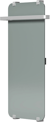 Полотенцесушитель электрический Allen Brau Infinity 100x44 00325644 с рейлингом 2.0 и креплением, серебро брашированное Полотенцесушитель электрический Allen Brau Infinity 100x44 00325644 с рейлингом 2.0 и креплением, серебро брашированное