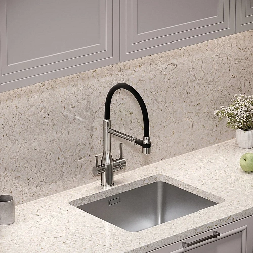 Смеситель для кухни Sancos Garda SC4009BN под фильтр, брашированный никель Смеситель для кухни Sancos Garda SC4009BN под фильтр, брашированный никель