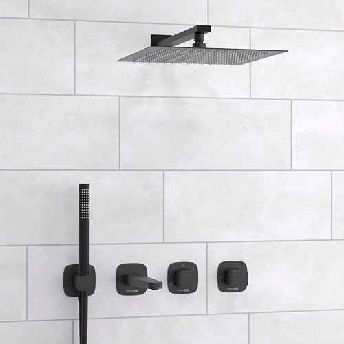 Душевая система WasserKRAFT A9151.265.315.219.162.327.242.217 встраиваемая черный Душевая система WasserKRAFT A9151.265.315.219.162.327.242.217 встраиваемая черный