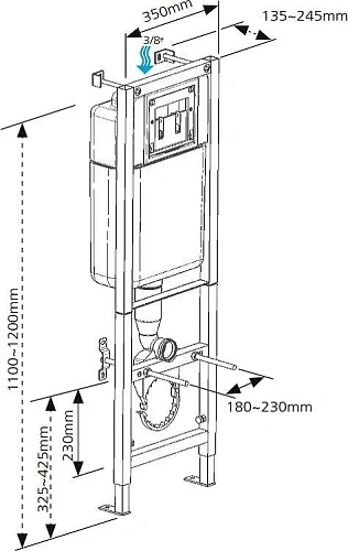 Комплект унитаза Cersanit NATURE с инсталляцией CO DPL EO + BLACK + LEON хром глянцевый A64230 Комплект унитаза Cersanit NATURE с инсталляцией CO DPL EO + BLACK + LEON хром глянцевый A64230
