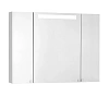 Зеркальный шкаф Aquaton Мадрид 100 со светильником белый 1A111602MA010