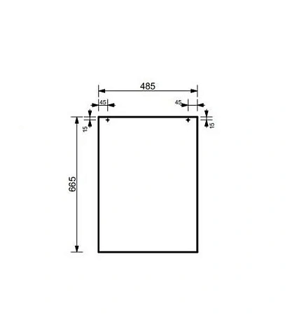 Экран торцевой для ванны Эстет Грация 500 ФР-00004720 левая/правая Экран торцевой для ванны Эстет Грация 500 ФР-00004720 левая/правая