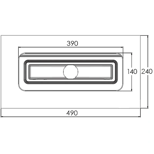 Душевой лоток BERGES SIMPEL 1000, матовый хром, S-сифон D50 H60 боковой 090113 Душевой лоток BERGES SIMPEL 1000, матовый хром, S-сифон D50 H60 боковой 090113