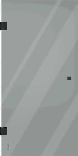 Шторка на ванну STWORKI Ольборг распашная, 70х140, профиль черный матовый, тонированное стекло 58312 583122 Шторка на ванну STWORKI Ольборг распашная, 70х140, профиль черный матовый, тонированное стекло 58312 583122