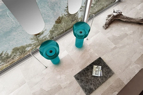 Раковина ABBER Kristall AT2702Aquamarin отдельностоящая, прозрачная, бирюзовая Раковина ABBER Kristall AT2702Aquamarin отдельностоящая, прозрачная, бирюзовая