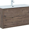 Тумба под раковину Aquanet Lino 100 (Flat) дуб веллингтон 00287545 Тумба под раковину Aquanet Lino 100 (Flat) дуб веллингтон 00287545