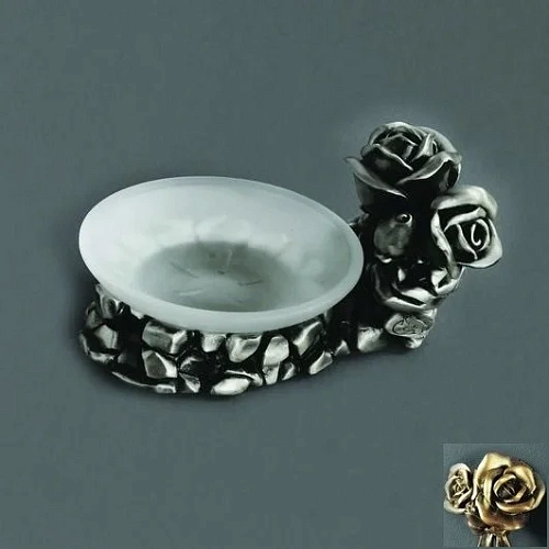 Мыльница Art&Max Rose (AM-B-0091C-B) бронза (настольная) Мыльница Art&Max Rose (AM-B-0091C-B) бронза (настольная)