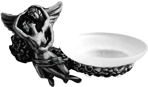 Мыльница Art&Max Romantic (AM-B-0815-T) серебро Мыльница Art&Max Romantic (AM-B-0815-T) серебро