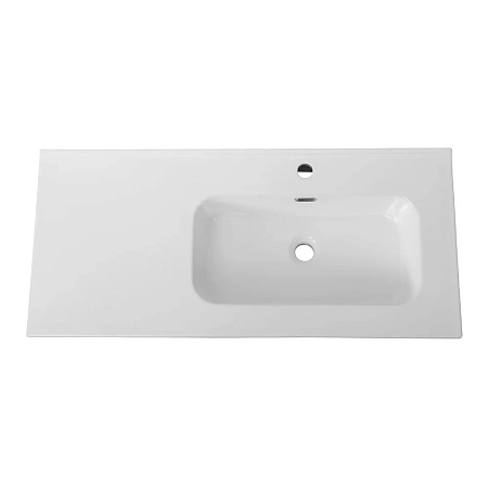 Раковина CEZARES CZR-8095-100-R белый 1010x460 керамика Раковина CEZARES CZR-8095-100-R белый 1010x460 керамика