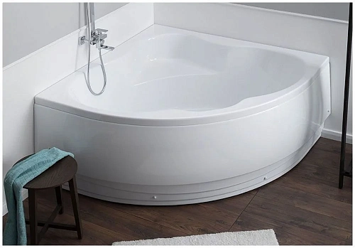 Акриловая ванна Aquanet Santiago 160x160 (каркас + смеситель Grohe BauEdge 2511700A) 00204034 + 00169186 + 00240613 Акриловая ванна Aquanet Santiago 160x160 (каркас + смеситель Grohe BauEdge 2511700A) 00204034 + 00169186 + 00240613