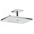 Верхний душ Hansgrohe Rainmaker Select 460 3jet EcoSmart 24016400, белый/хром встраиваемый Верхний душ Hansgrohe Rainmaker Select 460 3jet EcoSmart 24016400, белый/хром встраиваемый