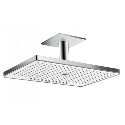 Верхний душ Hansgrohe Rainmaker Select 460 3jet EcoSmart 24016400, белый/хром встраиваемый Верхний душ Hansgrohe Rainmaker Select 460 3jet EcoSmart 24016400, белый/хром встраиваемый