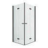 Душевой уголок NEW TRENDY NEW SOLEO BLACK 2D 90x90x195 D-0235A/D-0239A (черный) Душевой уголок NEW TRENDY NEW SOLEO BLACK 2D 90x90x195 D-0235A/D-0239A (черный)