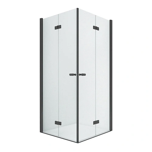 Душевой уголок NEW TRENDY NEW SOLEO BLACK 2D 90x90x195 D-0235A/D-0239A (черный) Душевой уголок NEW TRENDY NEW SOLEO BLACK 2D 90x90x195 D-0235A/D-0239A (черный)