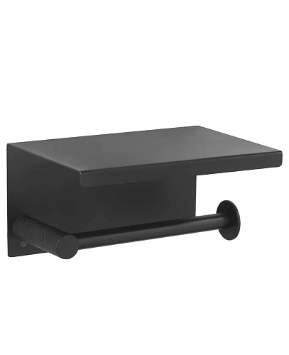 Держатель туалетной бумаги Boheme UNO 10971-B Black Держатель туалетной бумаги Boheme UNO 10971-B Black