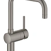 Смеситель для кухни GROHE Minta однорычажный, темный графит матовый (32488AL0) Смеситель для кухни GROHE Minta однорычажный, темный графит матовый (32488AL0)