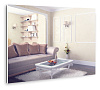 Зеркало Silver mirrors АЛМИНА-3 1000x800 Сенсорный выключатель + ПОДОГРЕВ + ЧАСЫ LED-00002576