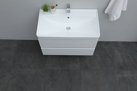 Раковина Aquanet Ирис 90 белая 00323883 Раковина Aquanet Ирис 90 белая 00323883