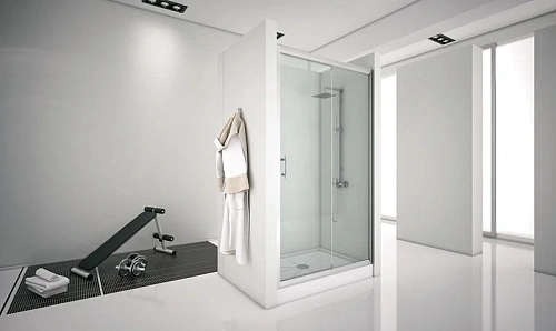 Душевая дверь Aquanet Alfa NAA6121 120, прозрачное стекло 00168420 Душевая дверь Aquanet Alfa NAA6121 120, прозрачное стекло 00168420