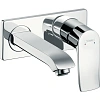 Смеситель для раковины hansgrohe Metris настенный, хром 31085000