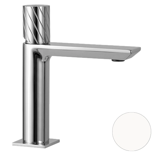 Смеситель для раковины Remer Edge EG710BO, белый матовый Смеситель для раковины Remer Edge EG710BO, белый матовый