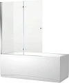 Шторка на ванну Aquanet Beta 4 NF6222-hinge, прозрачное стекло Шторка на ванну Aquanet Beta 4 NF6222-hinge, прозрачное стекло