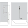 Душевая штанга hansgrohe PuraVida Unica 90 см 27844000 Душевая штанга hansgrohe PuraVida Unica 90 см 27844000