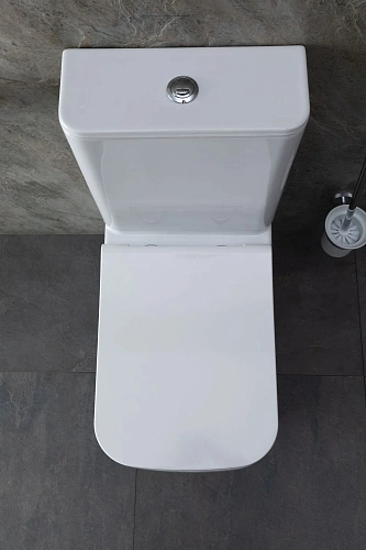 Чаша напольного унитаза Allen Brau Infinity 4.21012.20 с крышкой, белый глянец Чаша напольного унитаза Allen Brau Infinity 4.21012.20 с крышкой, белый глянец