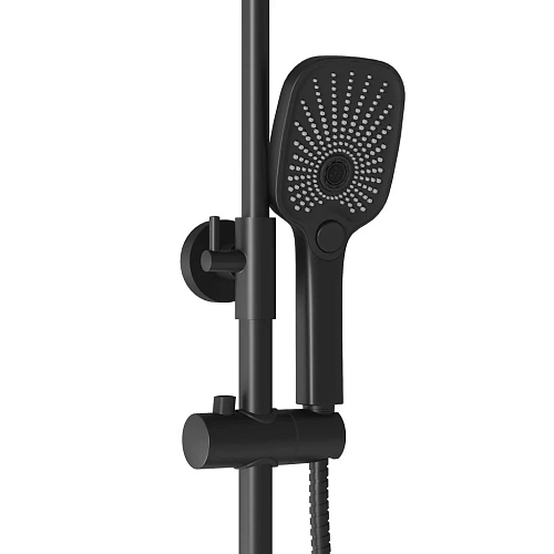 Душевая система GROSSMAN Advans 500.K35.09.210 черный матовый Душевая система GROSSMAN Advans 500.K35.09.210 черный матовый