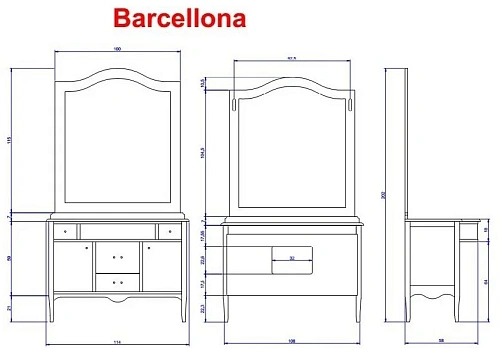 Зеркало CEZARES BAR.SP.601 30x1150 мм Зеркало CEZARES BAR.SP.601 30x1150 мм