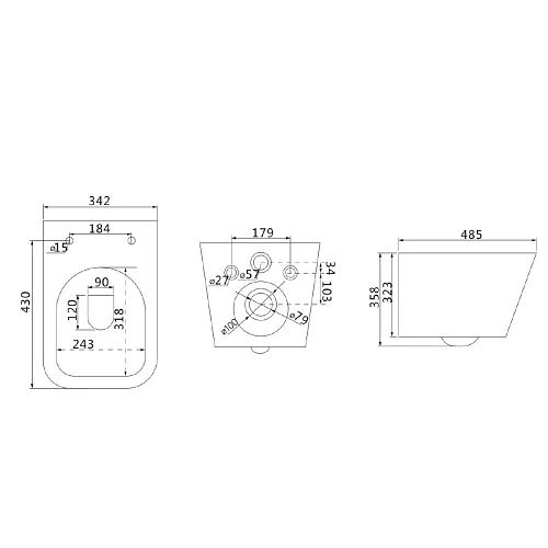 Комплект инсталляции Lemark PENEDA с клавишей смыва BIT хром матовый и унитазом FLOREX Торнадо белый глянец 100803421 Комплект инсталляции Lemark PENEDA с клавишей смыва BIT хром матовый и унитазом FLOREX Торнадо белый глянец 100803421