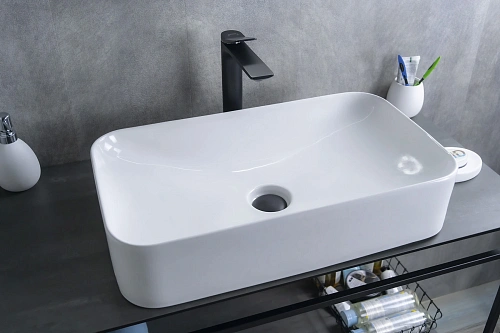 Раковина Gid N9596 51199 накладная белая 61x35x13 Раковина Gid N9596 51199 накладная белая 61x35x13