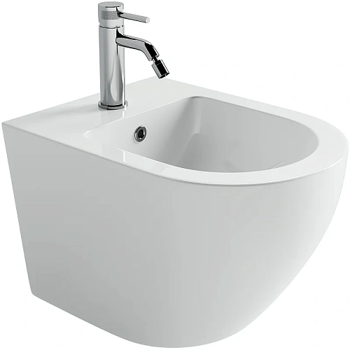 Биде подвесное Ceramica Nova UNO CN11002 белый Биде подвесное Ceramica Nova UNO CN11002 белый