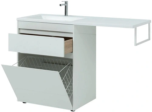 Тумба под раковину Aquanet Токио 68 белый (напольная, 1 ящик) 00239291 Тумба под раковину Aquanet Токио 68 белый (напольная, 1 ящик) 00239291