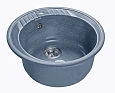 Кухонная мойка GranFest Rondo R-520 графит графит Кухонная мойка GranFest Rondo R-520 графит графит