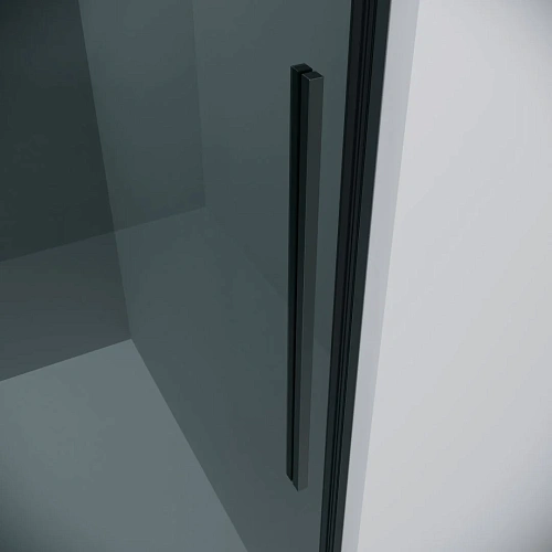 Душевая дверь GROSSMAN Galaxy 100.K33.01.120.21.10 (120x195) черный матовый, стекло тонированное Душевая дверь GROSSMAN Galaxy 100.K33.01.120.21.10 (120x195) черный матовый, стекло тонированное