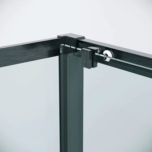 Боковая стенка GROSSMAN Cosmo 200.K33.02.80.42.00 (80x195) графит сатин, стекло прозрачное Боковая стенка GROSSMAN Cosmo 200.K33.02.80.42.00 (80x195) графит сатин, стекло прозрачное