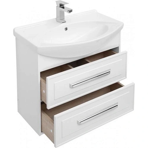 Комплект мебели Aquanet Остин 75 белый 00252216 Комплект мебели Aquanet Остин 75 белый 00252216