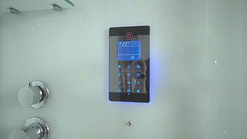 Душевая кабина Timo Premium PURO (90x120x220) H-511R-T-CH/C стульчик прозрачный Душевая кабина Timo Premium PURO (90x120x220) H-511R-T-CH/C стульчик прозрачный